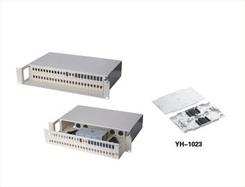 중국 쟁반 YH1015를 접합하는 4 PC를 가진 FC ODF 선반 산 광섬유 결합 상자 48 핵심 96 핵심 패치 패널 공장