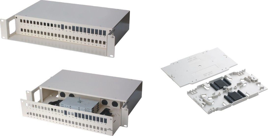 좋은 가격으로 FTTH 및 FTTC 프로젝트에 대한 광섬유 패치 패널 YH08