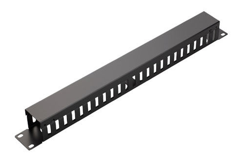 고성능 1U 랙 마운트 케이블 관리, 커버 YH4040와 함께 앰프 케이블 관리