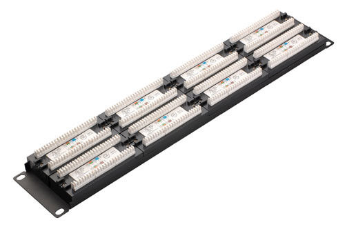전문 패치 패널 패치 코드 냉 laminated 강철판 / 합금 재료 YH4016