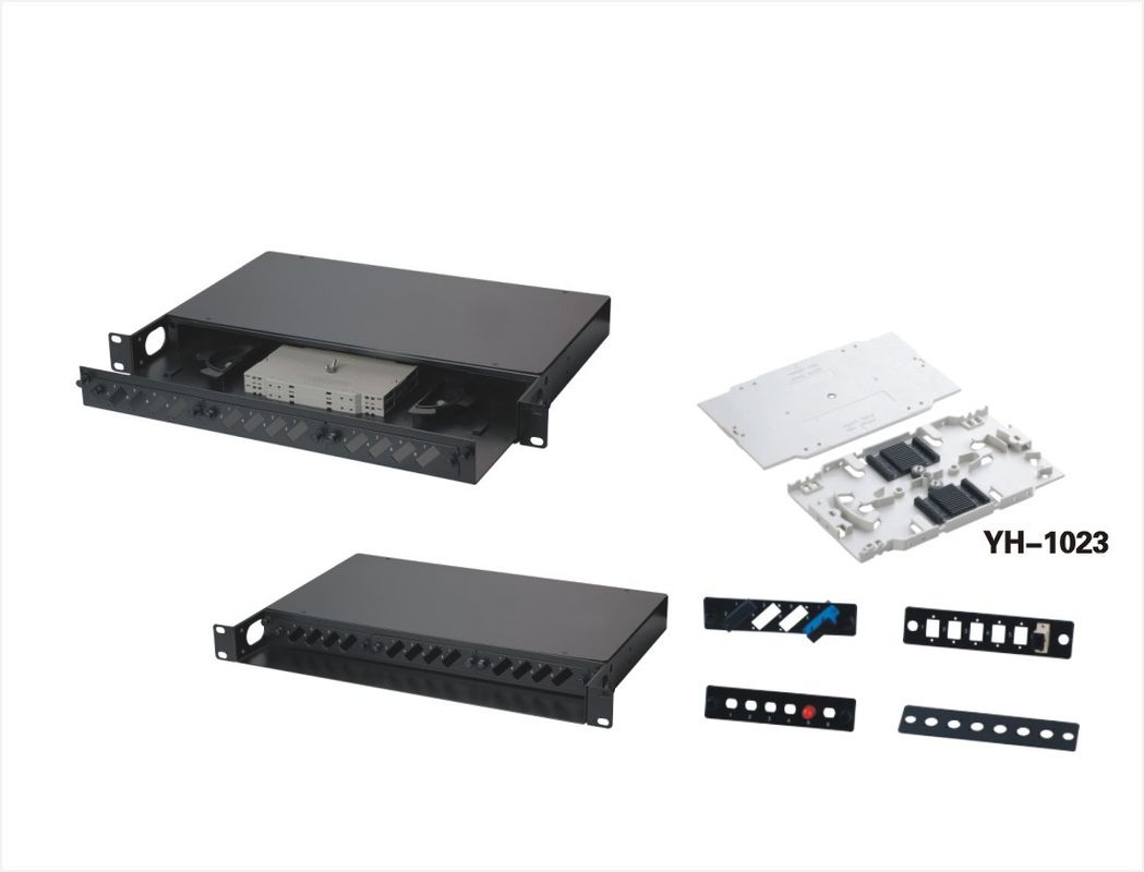 좋은 가격과 FTTH 및 FTTC 프로젝트에 대한 광섬유 패치 패널 YH02